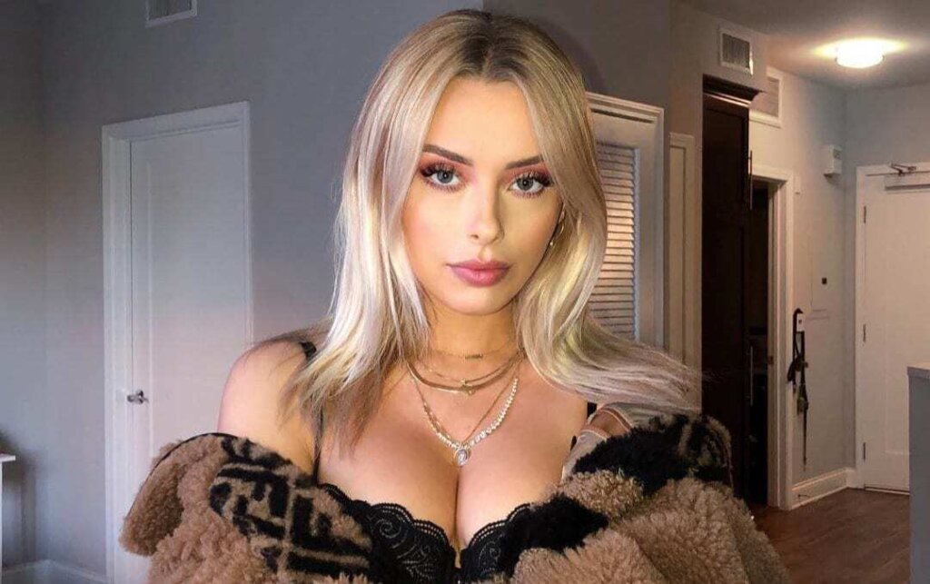 Corinna Kpof stunning OnlyFans model shows off her big boobs in gamer girl outfit