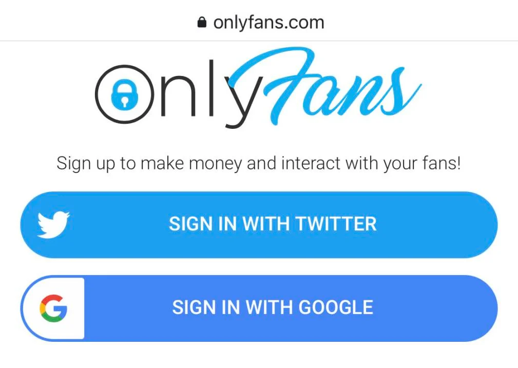 OnlyFans Registrieren