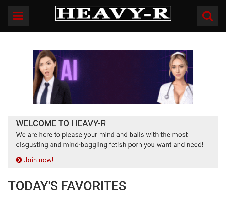 Site porno de modification corporelle extrême HeavyR.com 