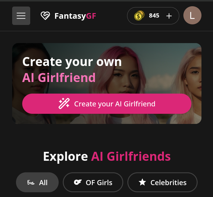 FantasyGf para IA desnuda 